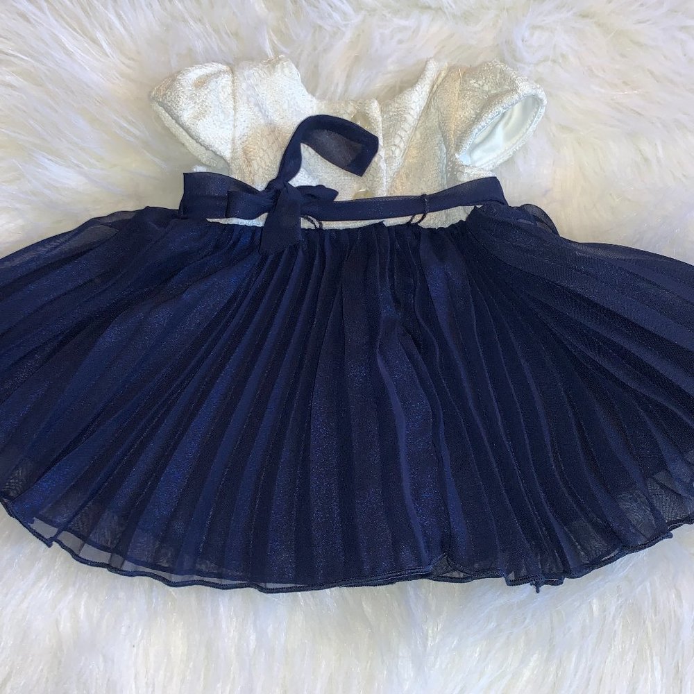 Sweet Heart Rose Church Lace Dress 0-3 month